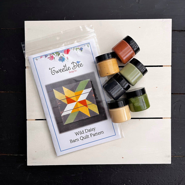 Wilde Bloem Wild Daisy Little Barn Quilt Kit