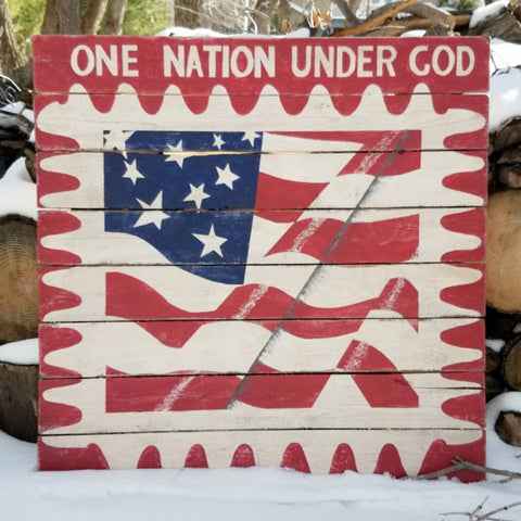 One Nation Barn Quilt