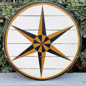 1849 Amish Hex Barn Star