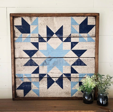 Milly Star Barn Quilt
