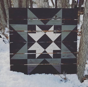 Double Star Barn Quilt