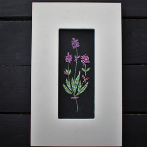 Belle Prairie Botanical Embroidery - Wild Lavender Kit