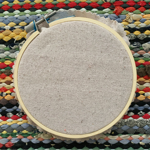 Feathered Grey Stitching Cloth
