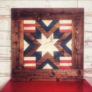 Freedom Star Barn Quilt