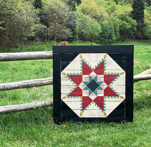 Fellowship Star Barn Quilt