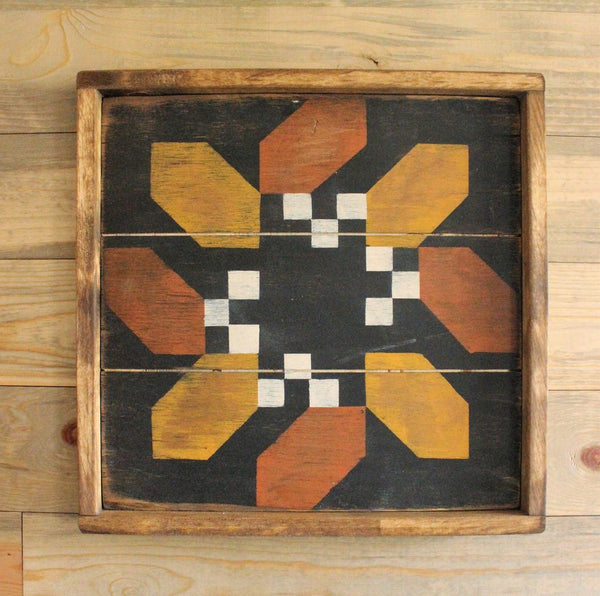 Oak and Acorn Barn Quilt