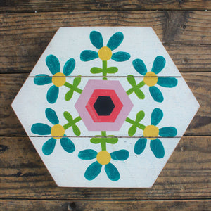 Belle Prairie Forget Me Not Barn Quilt