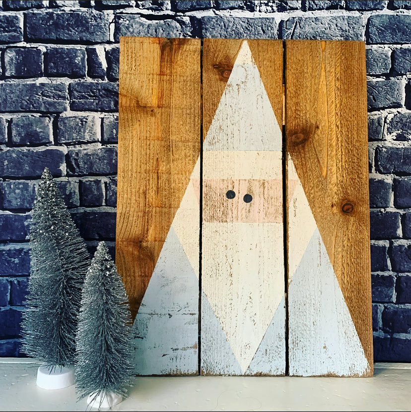 Father Christmas Barn Quilt