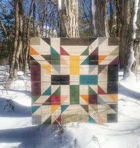 Northern Lights Barn Quilt