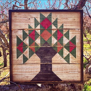 Orchard Tree Barn Quilt