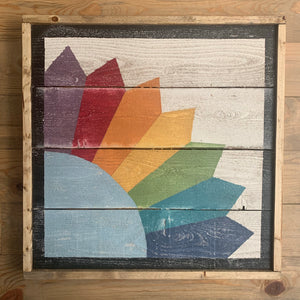 Rays of Hope Barn Quilt