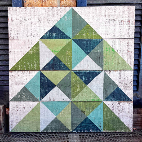 Little Pieces Tree Barn Quilt