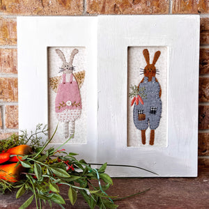 Bud and Dot Bunny Embroidery Kit
